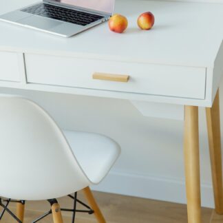 White office chair