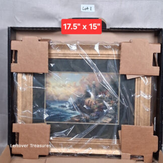 b1- Thomas Kinkade "Let Your Light Shine" framed art print