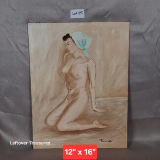 b25- "Nude" by Vonnie signed