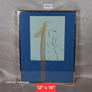 b26- "Rapunzel" print by Lew Achen