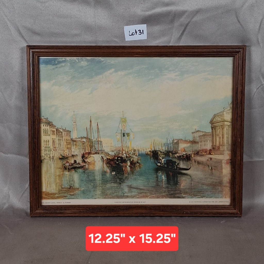 b31- The Grand Canal, Venice reproduction by JMW Turner