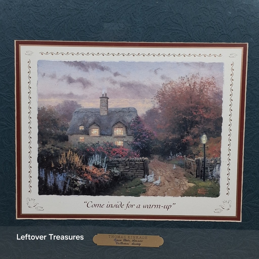b35- "Come Inside for a Warm-up" print by Thomas Kinkade - Image 2