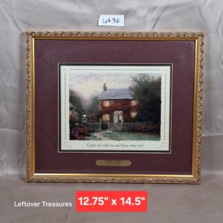 b36- "Pye Corner Cottage" print by Thomas Kinkade