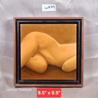 b39- "Hips Horizontial" signed by artist Walter J. Moore