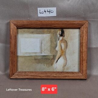 b40- "Helga, Nude" print by Andrew Wyeth