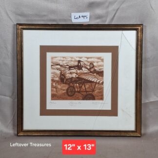 b45- "FLYING ACE" LE Print by Kathleen Cantin