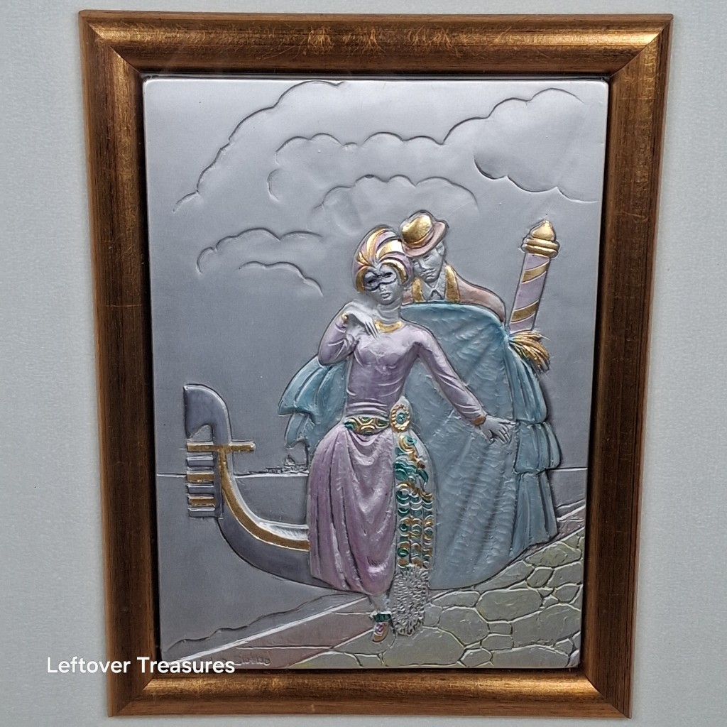 b54- vintage Italian bas-relief art piece by Diffusione Arte - Image 2