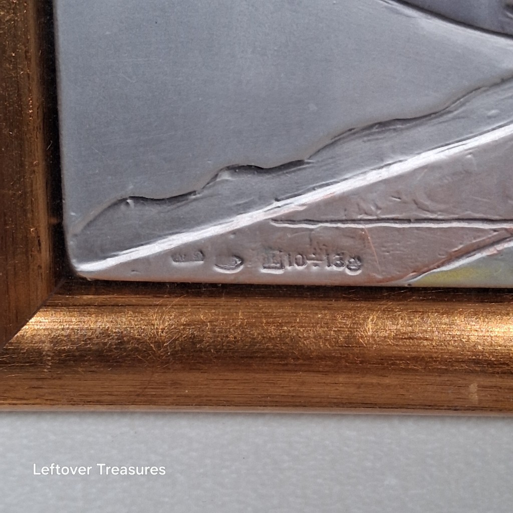 b54- vintage Italian bas-relief art piece by Diffusione Arte - Image 3