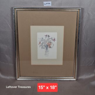 b59- framed botanical print by Mary Lou Goertzen