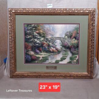 b71- "Stillwater Bridge" Library Edition by Thomas Kinkade
