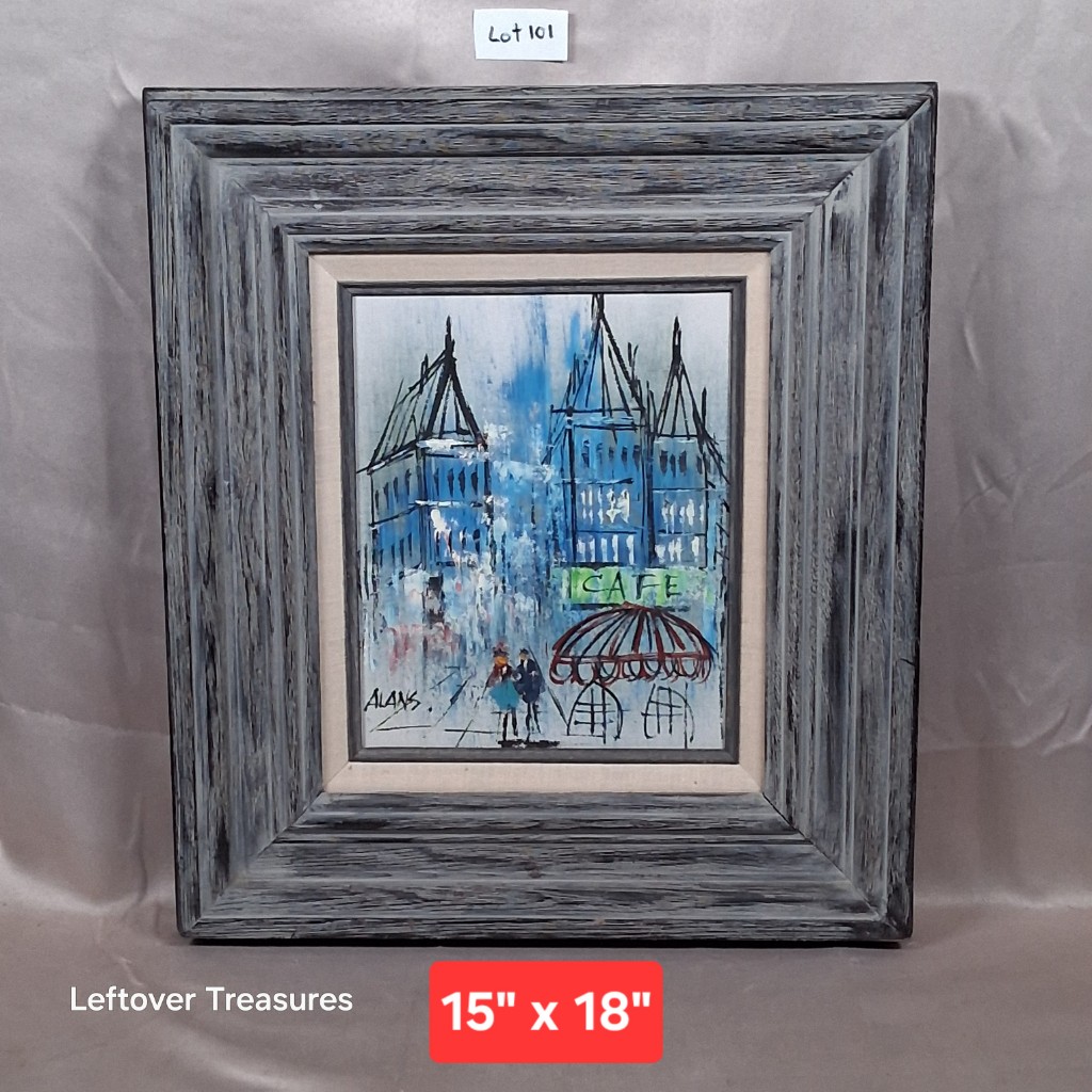 b101- Parisian street scene by Alans