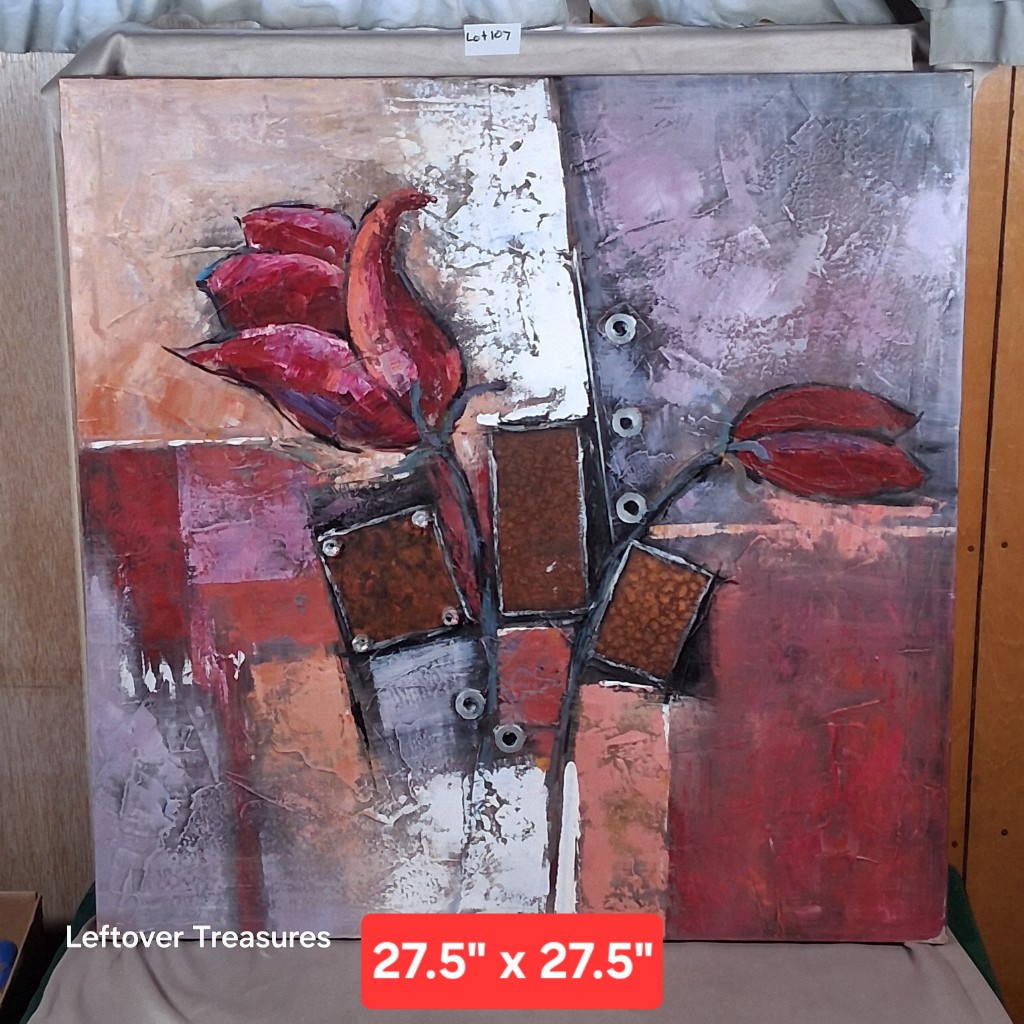 b107- emulation abstract canvas painting by Art of Konstantinos