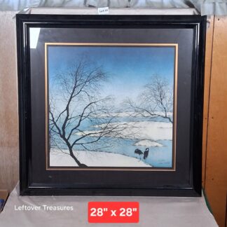 b114- Winter Landscape LE print by Jim Zhang