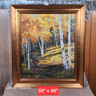 b117- "Aspen Covered Hillside" by Bea Prince