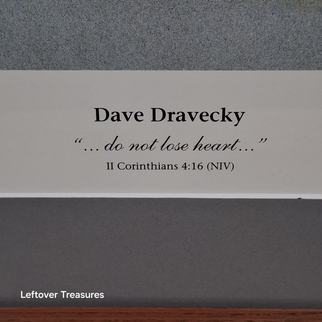 b118- vintage Dave Dravecky LE signed print by James Wheless - Image 4