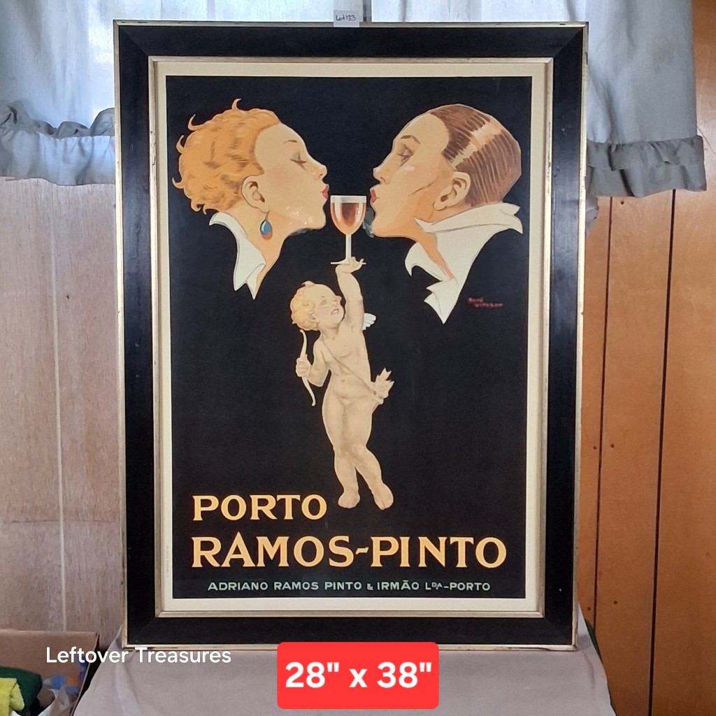 b133- Porto Ramos-Pinto poster by Rene Vincent