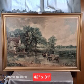 b135-  "The Hay Wain" by John Constable reproduction