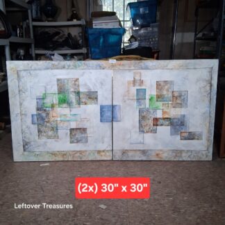 b144- abstract composition canvas