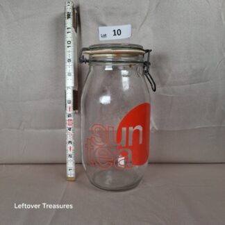 a10- vintage Anchor Hocking sun tea 3-liter glass jar