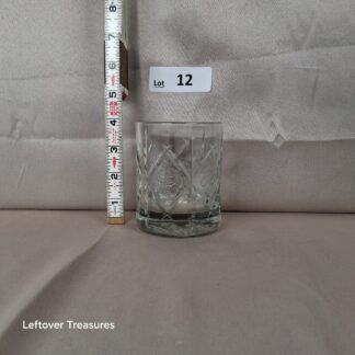 a12- Dewar's True Scotch Whiskey old fashioned glass