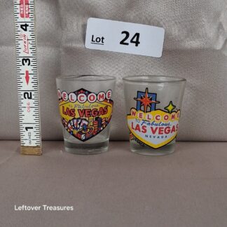 a24- Las Vegas souvenir shot glasses
