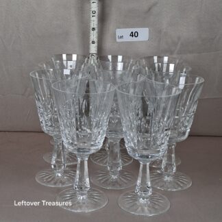 a40- Waterford Crystal Kylemore water goblets