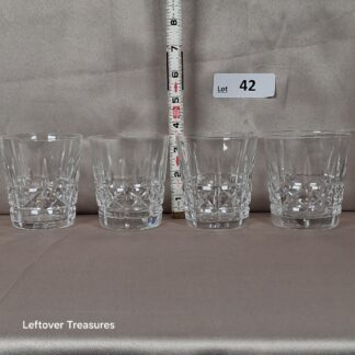 a42- Waterford Kylemore Double Old Fashioned Glasses