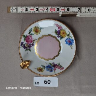 a60- antique Limoges porcelain saucer