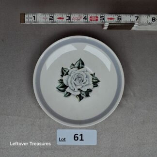 a61- vintage Homer Laughlin china saucer