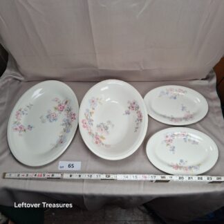 a65- vintage Edwin M. Knowles semi-vitreous China set