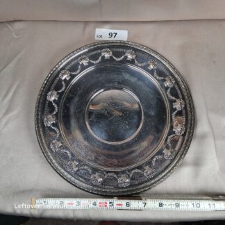a97-reed & baron 1706 pattern sliver plated serving platter
