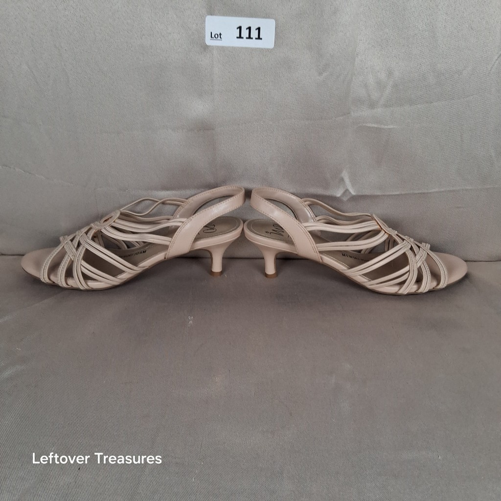 a111- beige Impo Emmeline stretch dress sandals 7.5m - Image 2