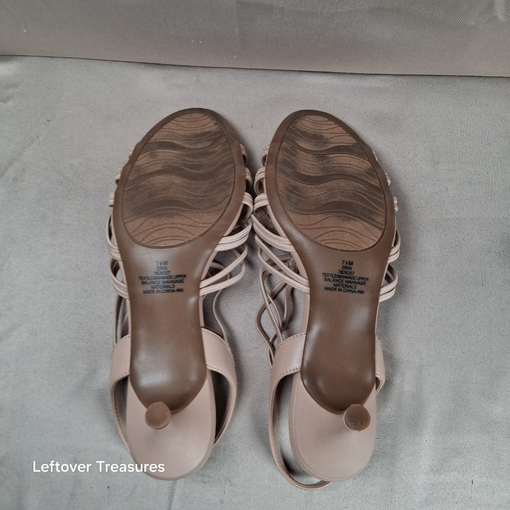 a111- beige Impo Emmeline stretch dress sandals 7.5m - Image 3
