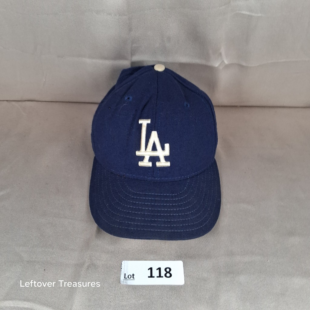 a118- vintage Los Angees Dodgers New Era 5950 Pro Model hat