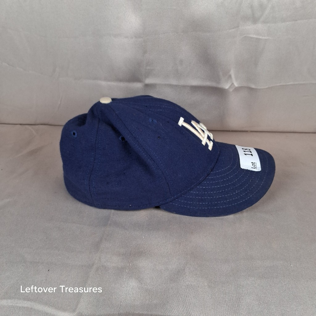 a118- vintage Los Angees Dodgers New Era 5950 Pro Model hat - Image 2