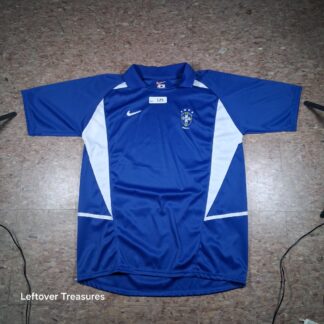 a125- Nike Brazil 2002 World Cup away jersey medium