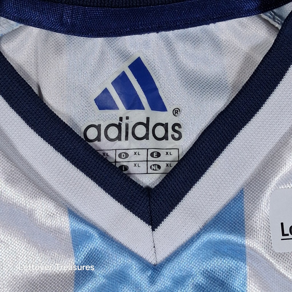 a126- vintage Adidas Argentina home jersey x-large - Image 2