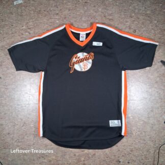 a127- vintage true fan san fransico giants team shirt large