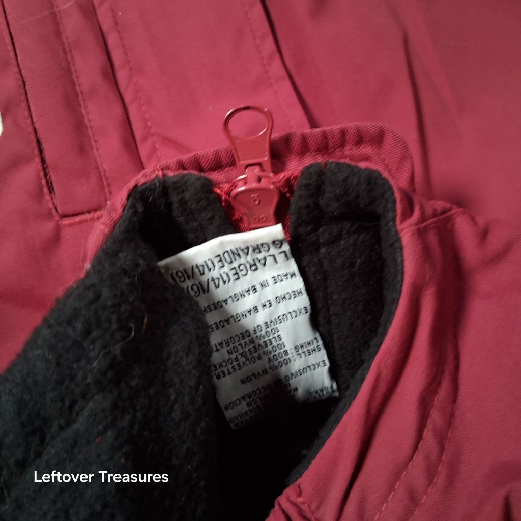 a128- red and black Reebok San Francisco 49ers NFL hooded parka large - Image 2