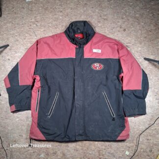 a129- vintage Pro Player San Francisco 49ers jacket 2xl