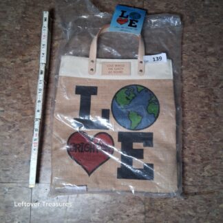 a139-  Brighton "Love The Earth" tote