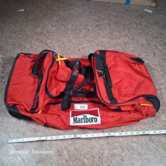 a148- vintage 1990s Marlboro duffel bag