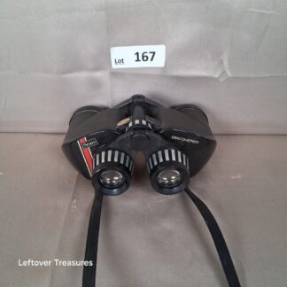 a167- vintage Sears Discoverer binoculars 7x35