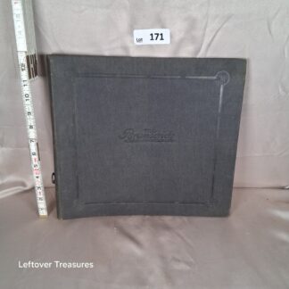 a171- black Brunswick record album