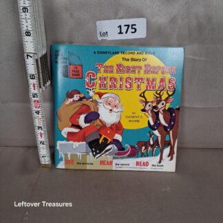 a175- 1970 Disneyland Records "The Story of The Night Before Christmas" set
