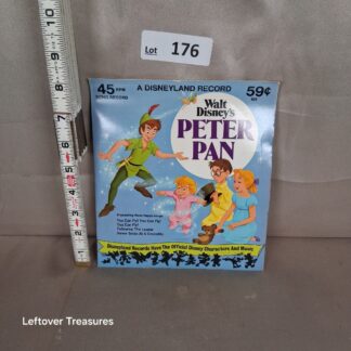 a176- Walt Disney's Peter Pan Disneyland record 45 RPM