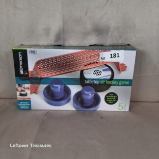 a181- Emerson tabletop air hockey game
