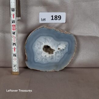 a189- agate geode specimen
