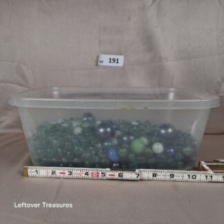 a191- 8.78lbs of marbles