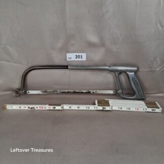 a201- vintage Spartan hacksaw